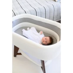 TruBliss Evi Smart Bassinet - White -Baby Trend Sales Store GUEST 003f367b 108e 4280 8f4f f1abeea6a227