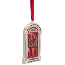 Northlight 3" Silver Plated "First Christmas In Our New Home" European Crystal Christmas Ornament -Baby Trend Sales Store GUEST 00cf682e c016 4427 b178 a3c0939095aa