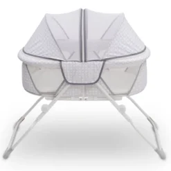 Delta Children EZ Fold Ultra Compact Travel Bassinet - Gray -Baby Trend Sales Store GUEST 0206b701 94f5 4198 a707 f3f8b23cc69d