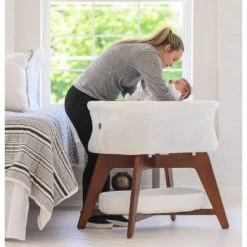 TruBliss Evi Smart Bassinet - White -Baby Trend Sales Store GUEST 028c60aa 70e2 4c1c b0f1 8cc257dd6192