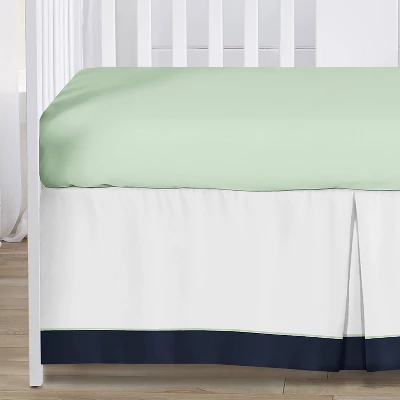 Sweet Jojo Designs Crib Bedding Set - Navy And Mint Woodsy - 4pc 2 Sweet Jojo Designs Crib Bedding Set - Navy And Mint Woodsy - 4pc - Image 2