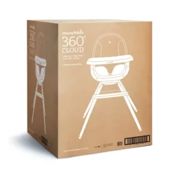 Munchkin Cloud Baby High Chair With 360° Swivel - Clear -Baby Trend Sales Store GUEST 0e96b09b 0b11 4876 b4a5 02065362d338