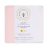 Burt's Bees Baby Burt's Bees Baby® Organic Solid Bassinet Sheet - White Pink - 2pk
