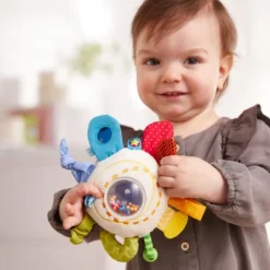 HABA Teether Cuddly Rainbow Round - Soft Activity Toy With Rattling & Teething Elements -Baby Trend Sales Store GUEST 176b8a0d 160d 4aef 92be f171f2922b92