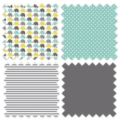 Bacati - Elephants Mint/Yellow/Gray 3 Pc Crib Bedding Set -Baby Trend Sales Store GUEST 18716541 19f4 4ed9 868d 851f40fb2f5e