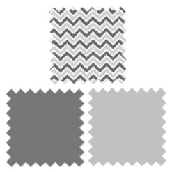Bacati - Ikat Chevron White Grey Neutral 3 Pc Crib Set -Baby Trend Sales Store GUEST 1e9a0dc9 7fd8 403f 925f 0a701c5fcf16