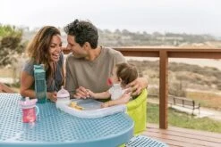 Inglesina Fast Dining Tray Plus, Clip-On Accessory For Fast Table Chair - For Toddlers, Baby And Kids - Clear Plastic -Baby Trend Sales Store GUEST 1ee5b4f6 588a 4f32 826a f771525ffe5d