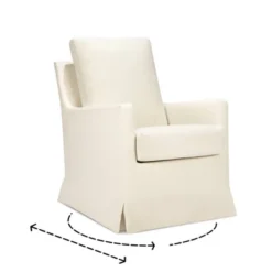 DaVinci Winnie Slipcover Swivel Glider - Vanilla -Baby Trend Sales Store GUEST 2021dbac 9b7d 4349 99b2 cdc230a6c07f