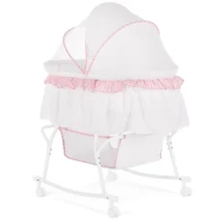 Dream On Me Lacy Portable 2-in-1 Bassinet, Black -Baby Trend Sales Store GUEST 20720030 e5cb 4d0a bb32 05d719f74097