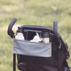 Diono Buggy Buddy Universal Stroller Organizer, Cup Holders, Secure Attachment, Zippered Pockets, Gray -Baby Trend Sales Store GUEST 24320643 ab8f 4741 9283 23fe5d8eef8e