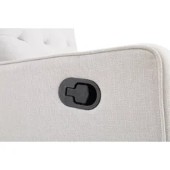 Suite Bebe Bryton Gliding Swivel Recliner Accent Chair - Tufted - Woven Gray Fabric -Baby Trend Sales Store GUEST 2499fd65 4f73 46ee bec0 d777dacc1bec