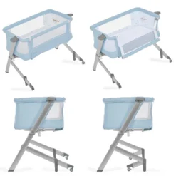 Dream On Me Skylar Bassinet And Bedside Sleeper - Blue -Baby Trend Sales Store GUEST 25a16124 5715 47a1 98b8 17f93cc99077