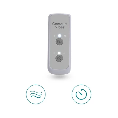 Contours Vibes 2-Stage Soothing Vibrations Crib Mattress And Toddler Mattress - White 5 Contours Vibes 2-Stage Soothing Vibrations Crib Mattress And Toddler Mattress - White - Image 5