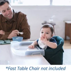 Inglesina Fast Dining Tray Plus, Clip-On Accessory For Fast Table Chair - For Toddlers, Baby And Kids - Clear Plastic -Baby Trend Sales Store GUEST 27c6a83b 5c7e 46e9 9aac 7aec5f247666