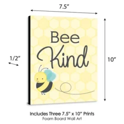 Big Dot Of Happiness Honey Bee - Nursery Wall Art And Kids Room Decorations - Gift Ideas - 7.5 X 10 Inches - Set Of 3 Prints -Baby Trend Sales Store GUEST 2dacc6fa 1478 4483 bc84 4f7942bd4e46