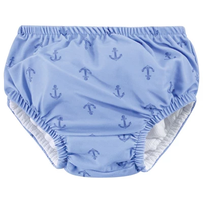 Hudson Baby Infant And Toddler Boy Swim Diapers, Blue Whale Navy Anchor 3 Hudson Baby Infant And Toddler Boy Swim Diapers, Blue Whale Navy Anchor - Image 3