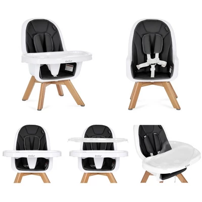 Evolur Zoodle 2 In 1 Baby High Chair, Easy To Clean, Removable Tray, Compact And Portable Convertible High Chair For Babies And Toddlers 9 Evolur Zoodle 2 In 1 Baby High Chair, Easy To Clean, Removable Tray, Compact And Portable Convertible High Chair For Babies And Toddlers - Image 9