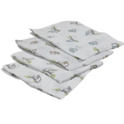 Bacati - Happy Monkeys Blue/Green/Gray Boys Muslin Swaddling Blankets Set Of 4 6 Bacati - Happy Monkeys Blue/Green/Gray Boys Muslin Swaddling Blankets Set Of 4 -Baby Trend Sales Store GUEST 316ed335 9692 49be 9fef eeab80ffd562