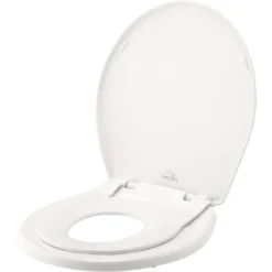 Mayfair By Bemis Little2Big Never Loosens Round Plastic Children's Potty Training Toilet Seat With Slow Close Hinge - White -Baby Trend Sales Store GUEST 335acd3e 9423 49b1 81cc 4d1b22de622a