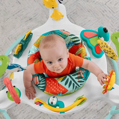 Fisher Price Fisher-Price Jumping Jungle Jumperoo Baby Jumper With Lights And Sound 2 Fisher Price Fisher-Price Jumping Jungle Jumperoo Baby Jumper With Lights And Sound - Image 2