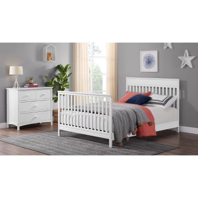 Oxford Baby Castle Hill 4-in-1 Crib - Barn White 11 Oxford Baby Castle Hill 4-in-1 Crib - Barn White - Image 11
