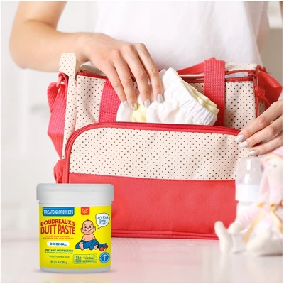 Boudreaux's BP Butt Paste Baby Diaper Rash Cream Original Strength - 16oz 1 Boudreaux's BP Butt Paste Baby Diaper Rash Cream Original Strength - 16oz
