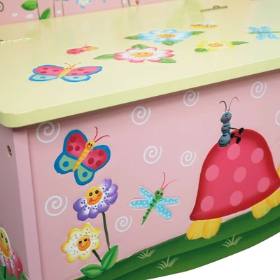 Magic Garden Storage Bench - Fantasy Fields By Teamson Kids 6 Magic Garden Storage Bench - Fantasy Fields By Teamson Kids - Image 6