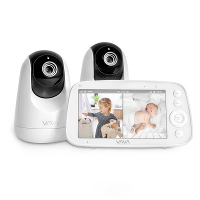 VAVA Split View 5" 720P Video Baby Monitor With 2 Cameras 2 VAVA Split View 5" 720P Video Baby Monitor With 2 Cameras - Image 2