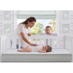 Simmons Kids' Comforpedic From Beautyrest Dual Sided Crib/Toddler Mattress- Gray 9 Simmons Kids' Comforpedic From Beautyrest Dual Sided Crib/Toddler Mattress- Gray -Baby Trend Sales Store GUEST 45a008a4 3219 4445 ba37 2af5065ead00