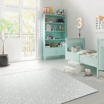 TCG Luxury Gelli Mat Playmat - Gray/White - 0-3 Years 2 TCG Luxury Gelli Mat Playmat - Gray/White - 0-3 Years - Image 2