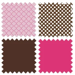 Bacati - Pink Chocolate 4 Pc Toddler Bedding Set -Baby Trend Sales Store GUEST 4c42d156 d59f 498b 8320 a75e9be31b96