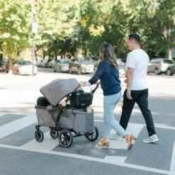 Larktale Sprout Single-to-Double Stroller/Wagon - Expandable And Foldable Stroller Wagon With Canopy, Storage, And Accessories - Nightcliff Stone -Baby Trend Sales Store GUEST 4dfceed5 34a9 471f 9811 10eee7bd2e22