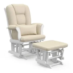 Storkcraft Tuscany White Frame Glider And Ottoman -Baby Trend Sales Store GUEST 50e76190 8327 42b7 828c 9f3bd10ccc6c