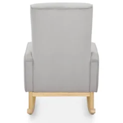Delta Children Drew Rocking Chair - Cloud Gray And Natural -Baby Trend Sales Store GUEST 54823e33 4e7a 4911 86af ca6faaf8d20e