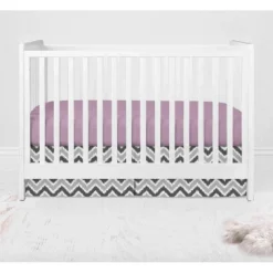 Bacati - Ikat Dots Leopard Purple Grey Girls 3 Pc Crib Set -Baby Trend Sales Store GUEST 55f70b9d 46e2 40dc 8a12 c8a8ea834203