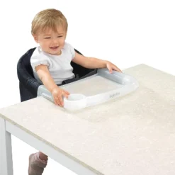 Inglesina Fast Dining Tray Plus, Clip-On Accessory For Fast Table Chair - For Toddlers, Baby And Kids - Clear Plastic -Baby Trend Sales Store GUEST 5c746de3 6fd9 429f 9f65 9c9d8e49c2bd