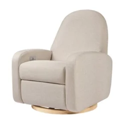 Babyletto Nami Electronic Recliner And Swivel Glider With USB Port And Light Wood Base -Baby Trend Sales Store GUEST 5f8fab11 292c 4f1f b9b9 1606d7b9e20b
