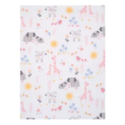 Lambs & Ivy Jazzy Jungle White Fleece Safari Animals Soft Baby Blanket -Baby Trend Sales Store GUEST 60111182 0be0 4bdc b81b 947d9ad8d0ba