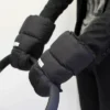 7AM Enfant Warmmuffs Stroller Gloves - Black Plush