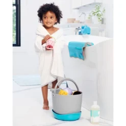 Skip Hop Moby Stowaway Bath Toy Bucket - Gray -Baby Trend Sales Store GUEST 63ee562e ee5d 4f76 8066 d96ea43a28e1