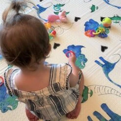 JumpOff Jo Foam Padded Play Mat, For Infants, Babies, Toddlers Play & Tummy Time, Foldable And Waterproof, Large, 70" X 59" -Baby Trend Sales Store GUEST 64a93491 6ec1 4ece bcf1 935381686baa