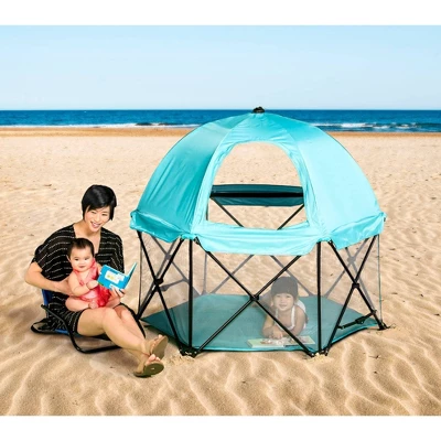 Regalo Six Panel My Play Deluxe Portable Baby Activity Center 1 Regalo Six Panel My Play Deluxe Portable Baby Activity Center