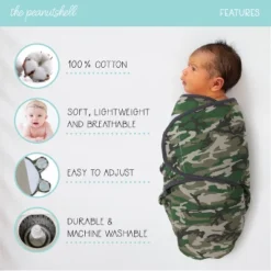 The Peanutshell Camo Elephant Swaddle Wrap For Newborn, Infant - 3-Pack 10 The Peanutshell Camo Elephant Swaddle Wrap For Newborn, Infant - 3-Pack -Baby Trend Sales Store GUEST 6578de12 9e29 4a1e 9b9c 973705876474