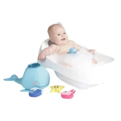 Manhattan Toy Neoprene Whale 5 Piece Floating Spill N Fill Bath Toy With Quick Dry Sponges And Squirt Toy -Baby Trend Sales Store GUEST 680bb18e 08ff 43c6 9ba3 b5acd0ae0e69