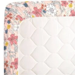 NoJo Super Soft Fitted Mini Crib Sheet - Happy Pink And White Floral 6 NoJo Super Soft Fitted Mini Crib Sheet - Happy Pink And White Floral -Baby Trend Sales Store GUEST 686bc6a4 d872 47e2 8254 b1b9c9960e9d