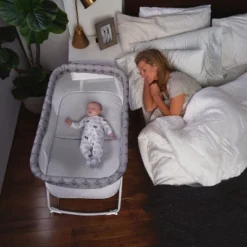 Ingenuity Crosby Foldaway Rocking Bassinet - Crosby -Baby Trend Sales Store GUEST 6ec663d7 ab84 484b 901b 42f4c3d6b911