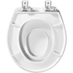 Mayfair By Bemis Little2Big Never Loosens Round Plastic Children's Potty Training Toilet Seat With Slow Close Hinge - White -Baby Trend Sales Store GUEST 723c665d d334 435a 977c 2e5ff2fd4f7f