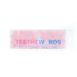 Hudson & Heart Company #Boss Teetheword Baby Teether - Pink 2.9oz -Baby Trend Sales Store GUEST 735772ae 7863 4e89 861c 49bc7076c6b6