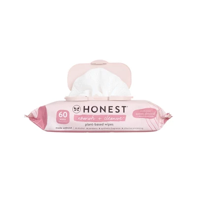 The Honest Company Nourish + Cleanse Plant-Based Baby Wipes - Sweet Almond - 240ct 2 The Honest Company Nourish + Cleanse Plant-Based Baby Wipes - Sweet Almond - 240ct - Image 2
