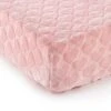 Coral Heart Changing Pad Cover - Levtex Baby